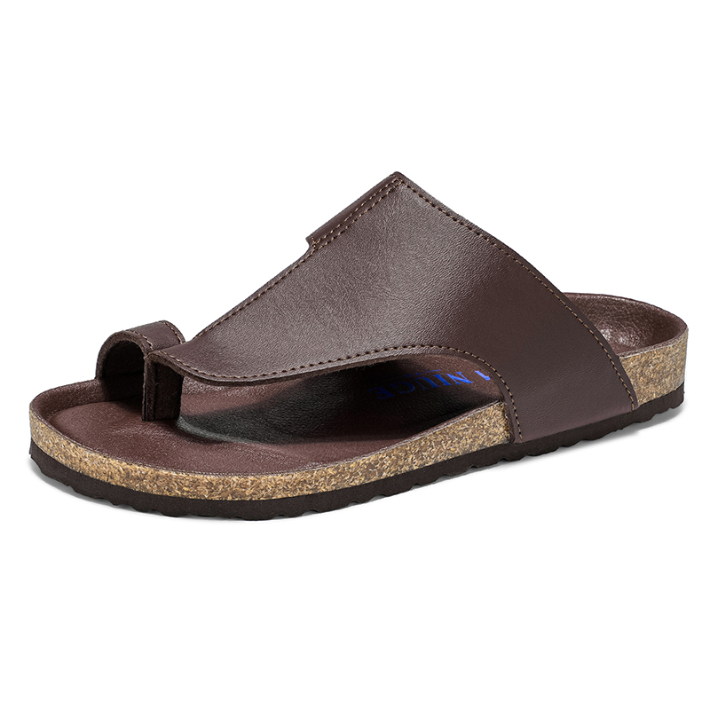 Летние большие размеры 48, 49, – обзор и цена Flip Flop Leather Men