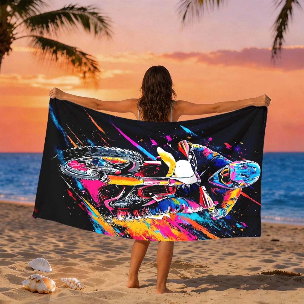 Sarong Men Wrap - Большое пляжное полотенце для женщин и
