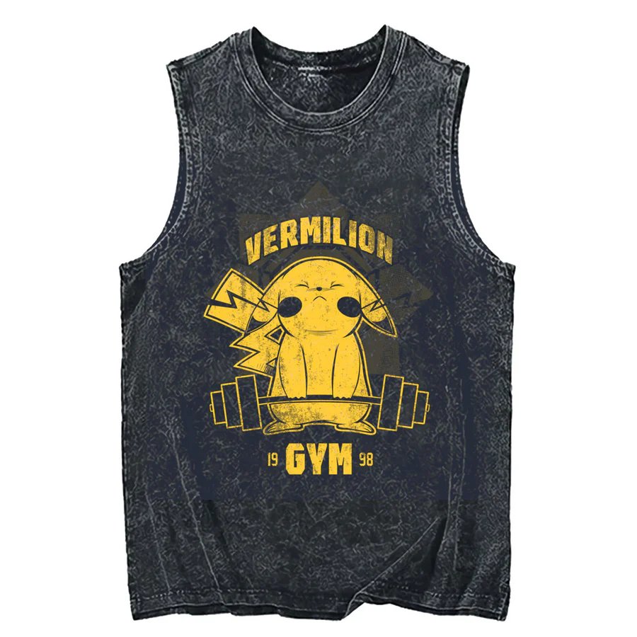 Майка-безрукавка Pokemon Pikac – обзор и цена Tank Top Muscle
