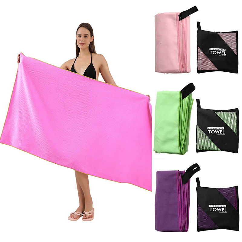 Beach Towel Large - Полотенце из микрофибры для тела, фитнес-полотенце,