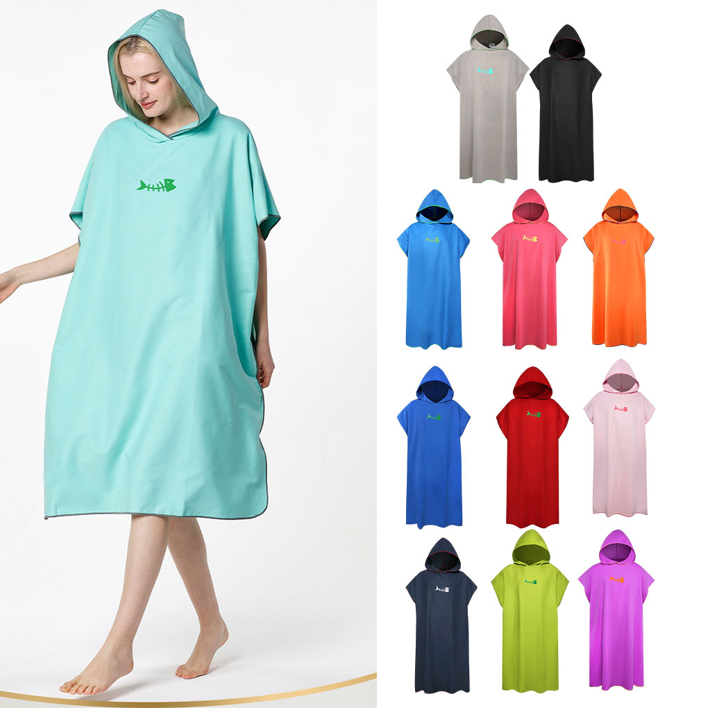 Beach Towel Large - Полотенце с капюшоном, пончо, полотенце для