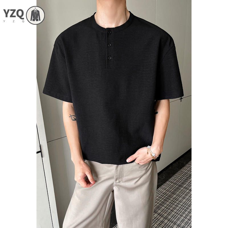Мужская дышащая футболка с кор – обзор и цена Linen Shirt Breathable
