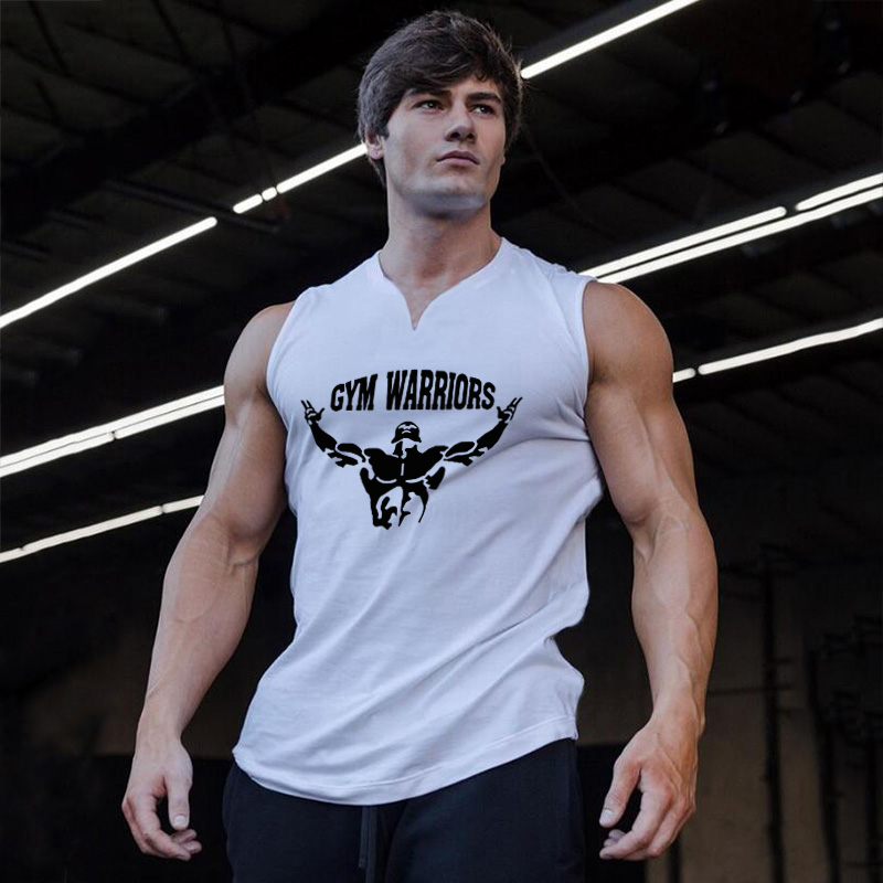 Хлопковые летние мужские новые – обзор и цена Tank Top Muscle