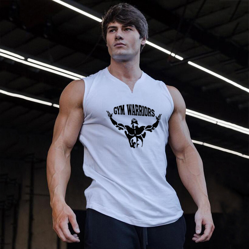 Хлопковые летние мужские новые – обзор и цена Tank Top Muscle