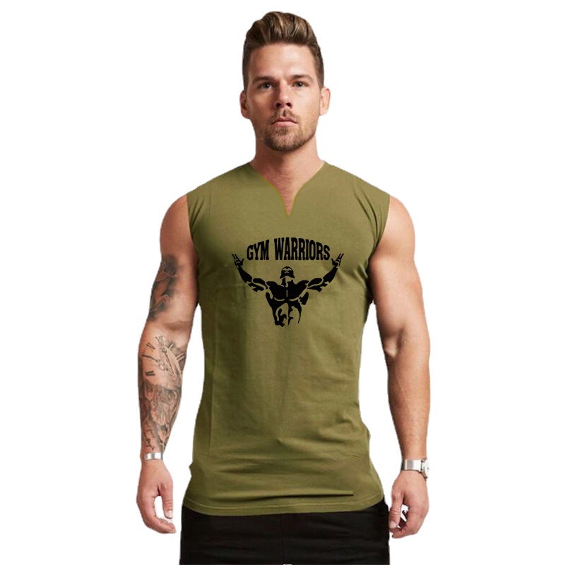 Хлопковые летние мужские новые – обзор и цена Tank Top Muscle